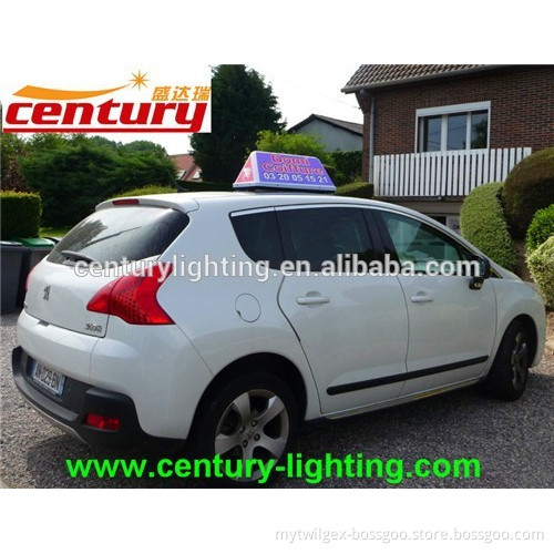 car roof top advertising